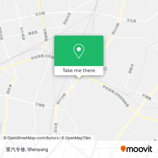 重汽专修 map