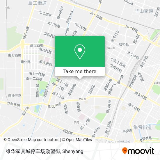 维华家具城停车场勋望街 map