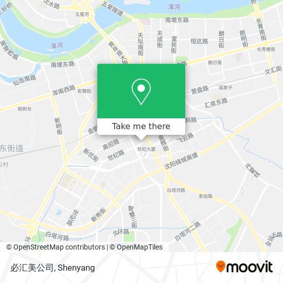 必汇美公司 map