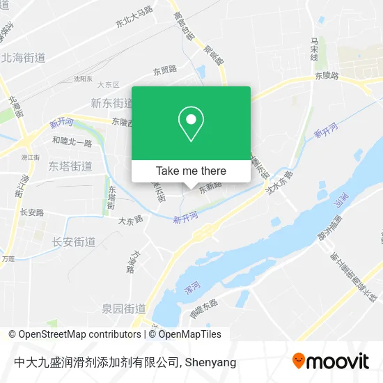 中大九盛润滑剂添加剂有限公司 map