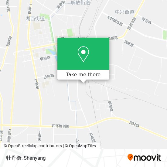 牡丹街 map