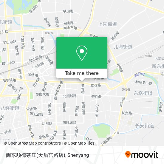 闽东顺德茶庄(天后宫路店) map