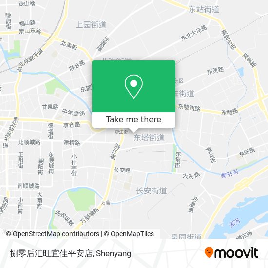 捌零后汇旺宜佳平安店 map