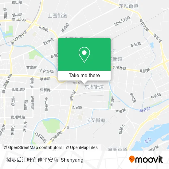 捌零后汇旺宜佳平安店 map