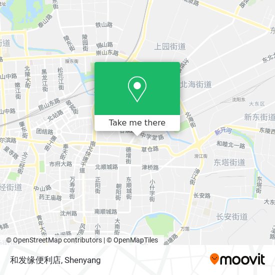 和发缘便利店 map