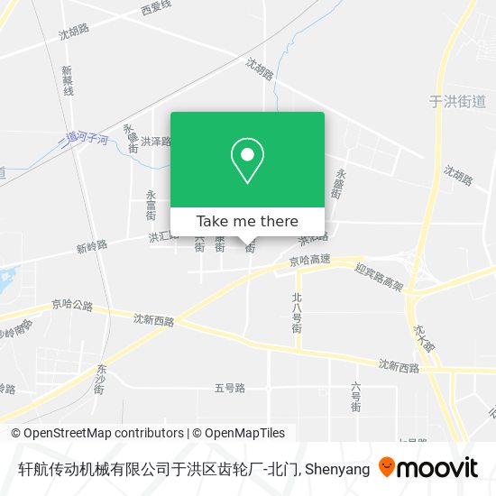 轩航传动机械有限公司于洪区齿轮厂-北门 map