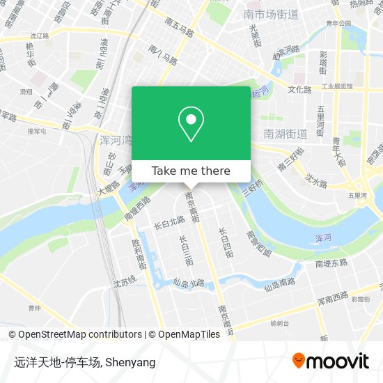 远洋天地-停车场 map