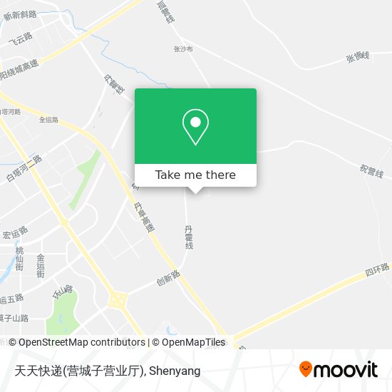 天天快递(营城子营业厅) map