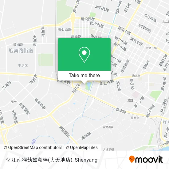 忆江南猴菇如意棒(大天地店) map