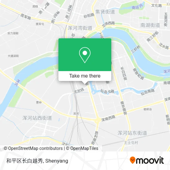 和平区长白越秀 map