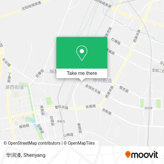 华润漆 map