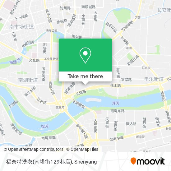 福奈特洗衣(南塔街129巷店) map