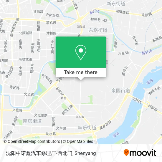 沈阳中诺鑫汽车修理厂-西北门 map