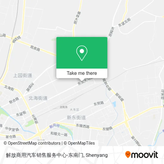 解放商用汽车销售服务中心-东南门 map