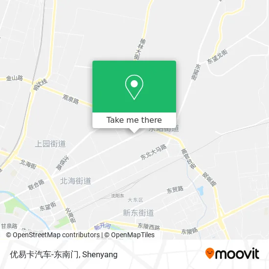 优易卡汽车-东南门 map