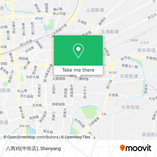 八两鸡(中街店) map