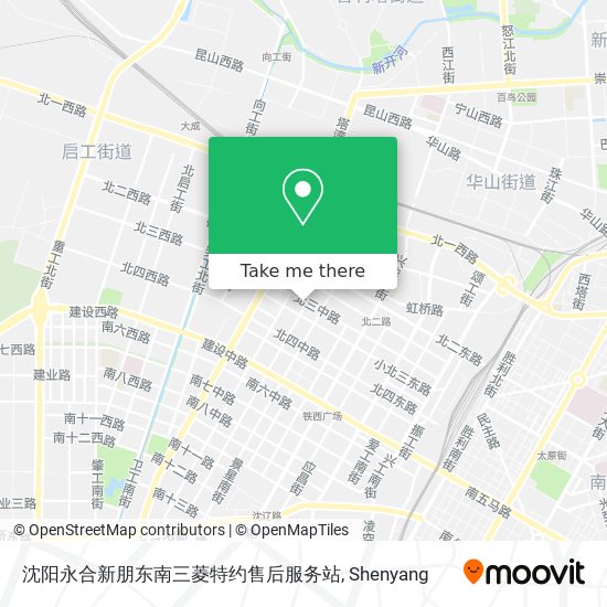 沈阳永合新朋东南三菱特约售后服务站 map