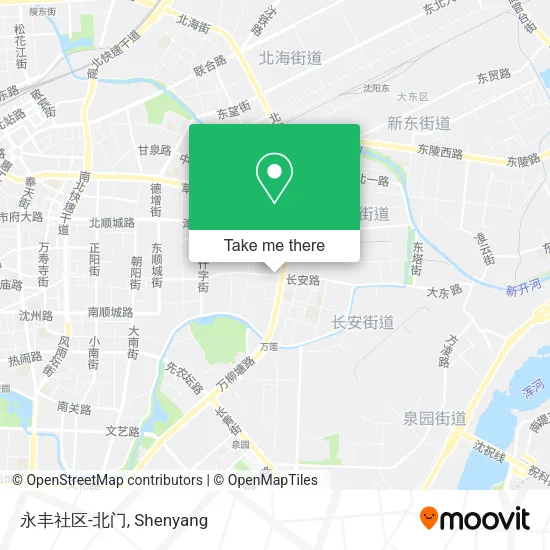 永丰社区-北门 map