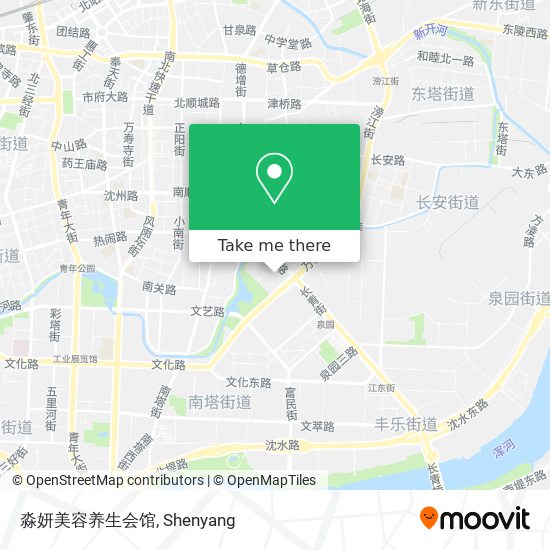 淼妍美容养生会馆 map
