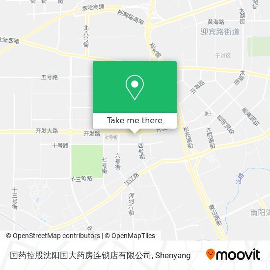 国药控股沈阳国大药房连锁店有限公司 map
