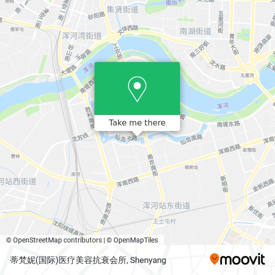 蒂梵妮(国际)医疗美容抗衰会所 map