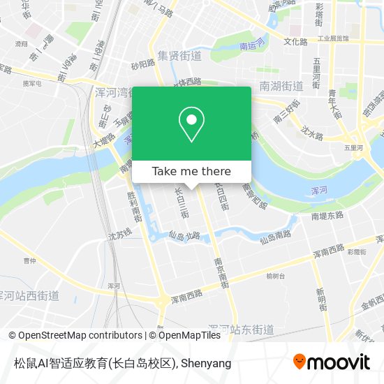 松鼠AI智适应教育(长白岛校区) map
