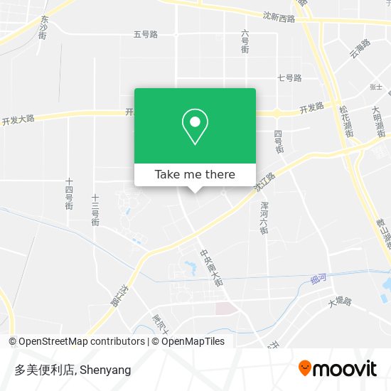 多美便利店 map