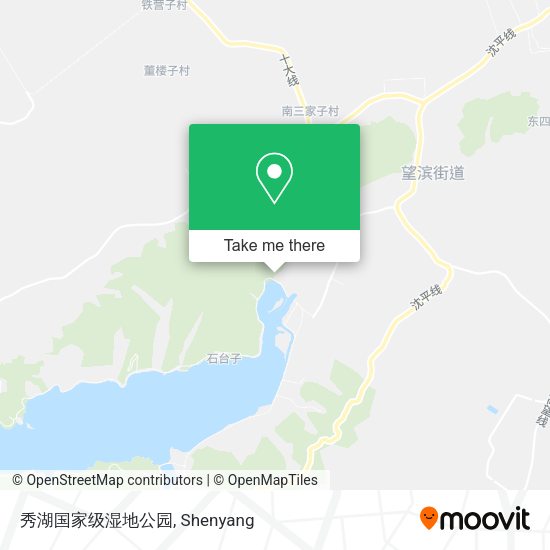 秀湖国家级湿地公园 map