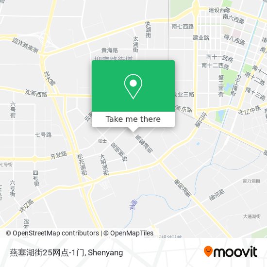 燕塞湖街25网点-1门 map