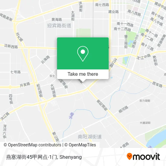 燕塞湖街45甲网点-1门 map