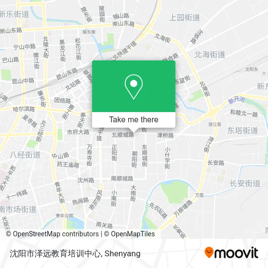 沈阳市泽远教育培训中心 map