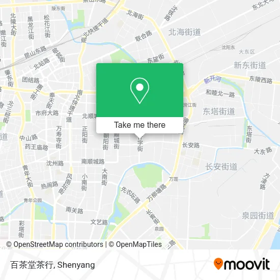 百茶堂茶行 map