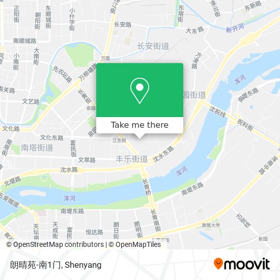 朗晴苑-南1门 map