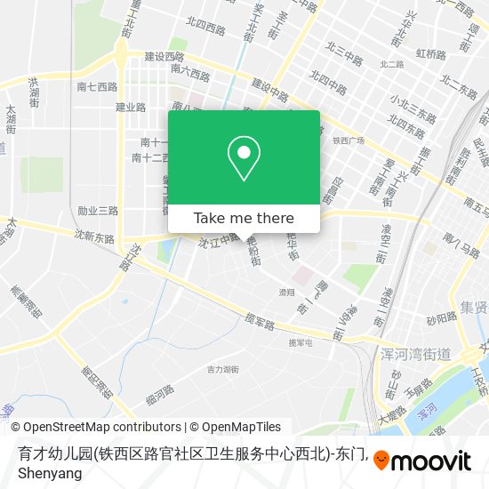 育才幼儿园(铁西区路官社区卫生服务中心西北)-东门 map