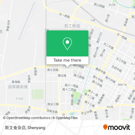斯文食杂店 map