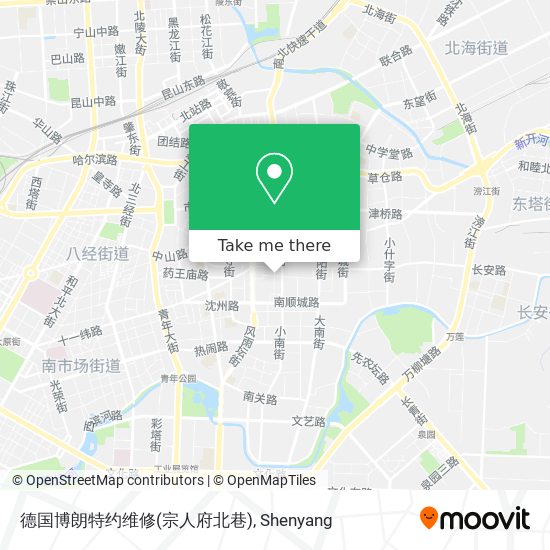 德国博朗特约维修(宗人府北巷) map