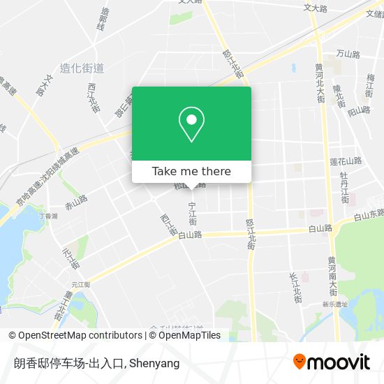 朗香邸停车场-出入口 map