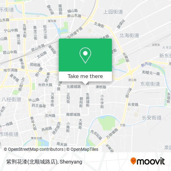 紫荆花漆(北顺城路店) map