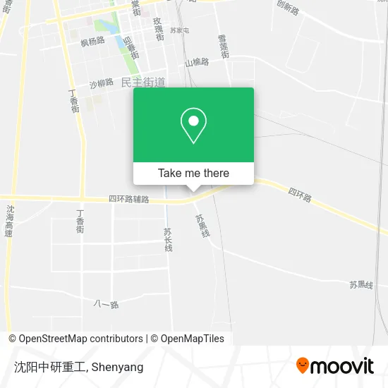 沈阳中研重工 map