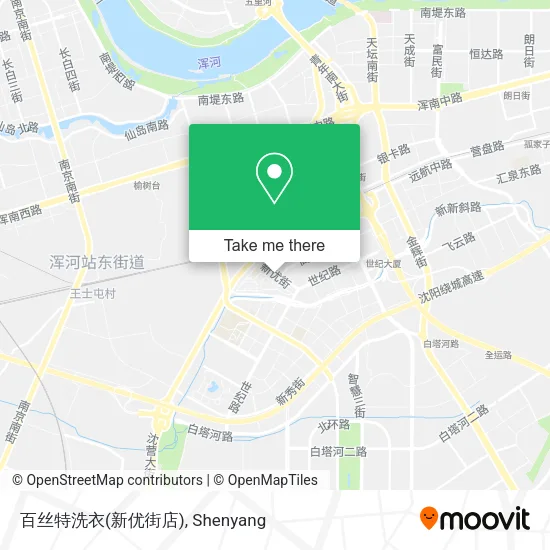 百丝特洗衣(新优街店) map
