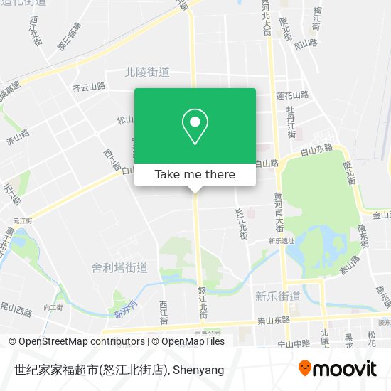 世纪家家福超市(怒江北街店) map