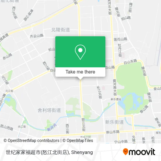 世纪家家福超市(怒江北街店) map