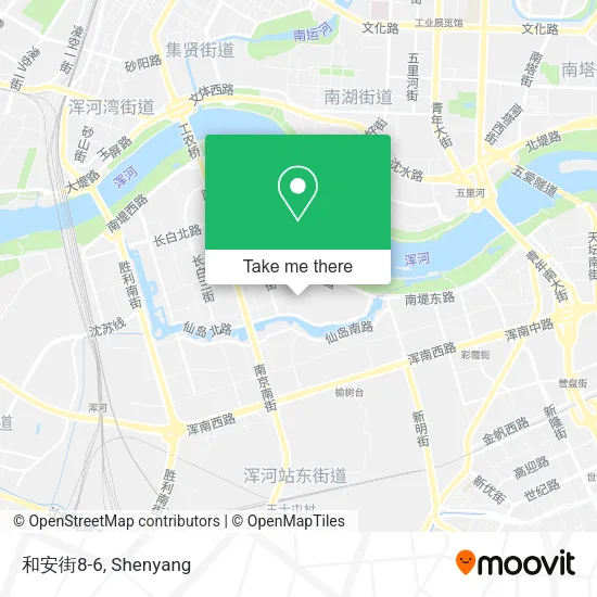 和安街8-6 map