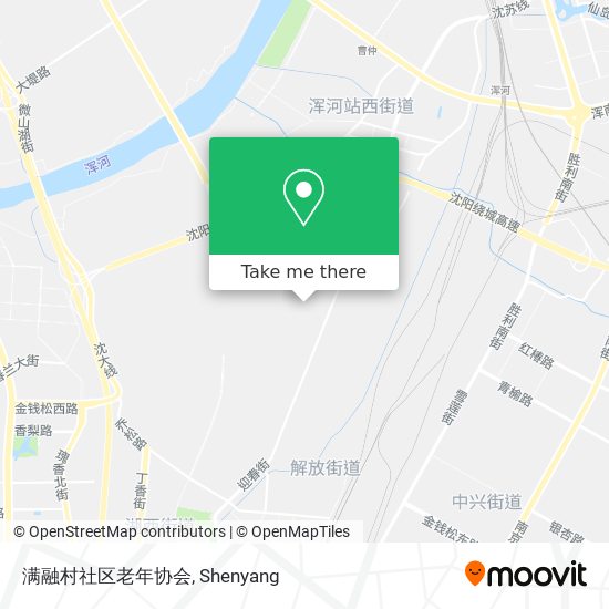 满融村社区老年协会 map
