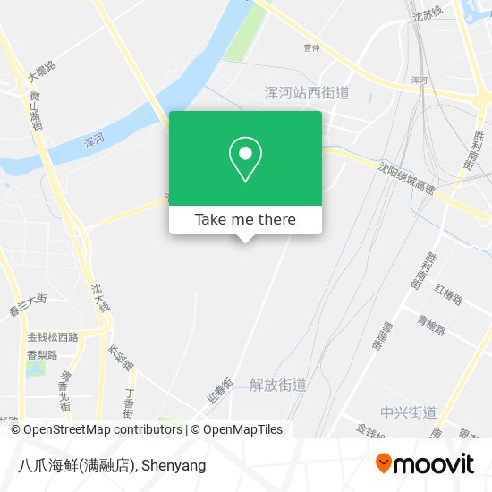 八爪海鲜(满融店) map