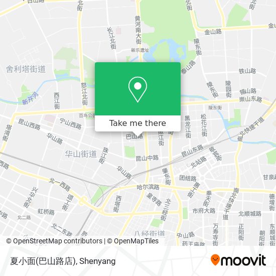 夏小面(巴山路店) map