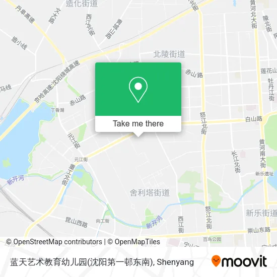 蓝天艺术教育幼儿园(沈阳第一邨东南) map