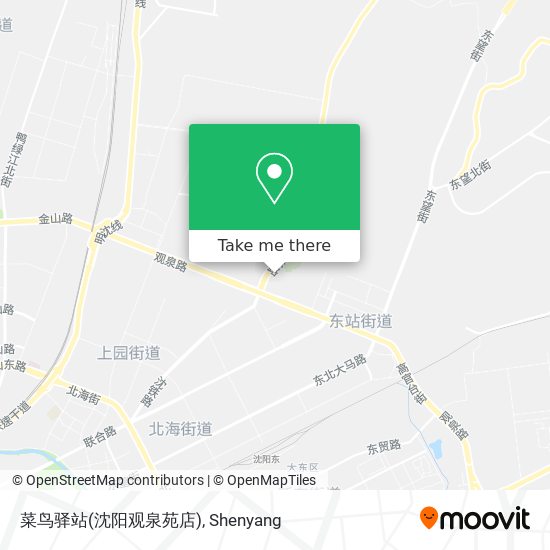 菜鸟驿站(沈阳观泉苑店) map