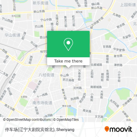 停车场(辽宁大剧院宾馆北) map