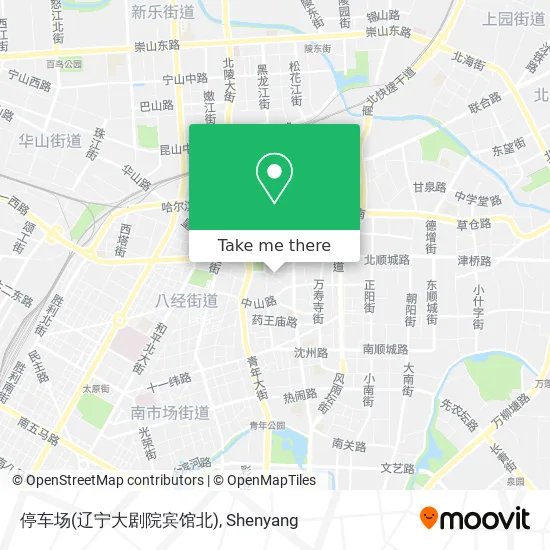 停车场(辽宁大剧院宾馆北) map
